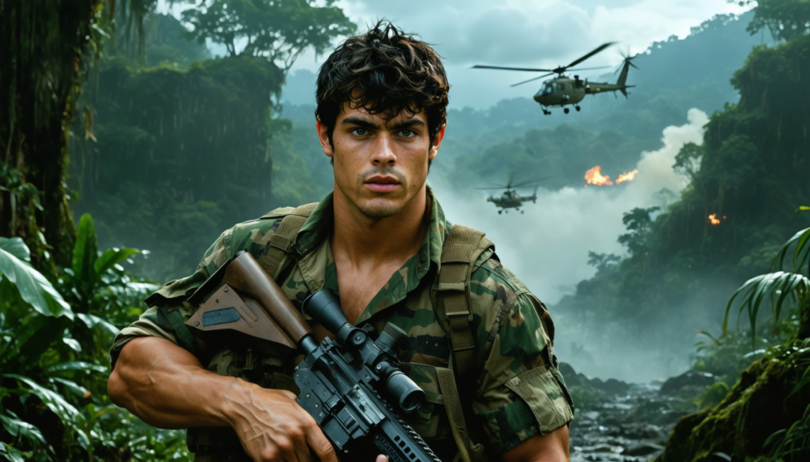 découvrez la première affiche du préquel vietnamien de rambo, révélée par noah centineo, sans la présence de sylvester stallone.