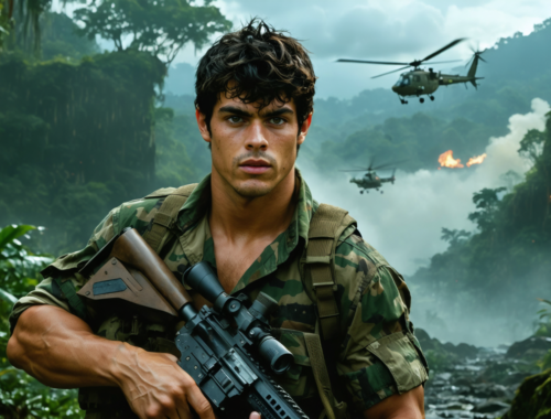 découvrez la première affiche du préquel vietnamien de rambo, révélée par noah centineo, sans la présence de sylvester stallone.