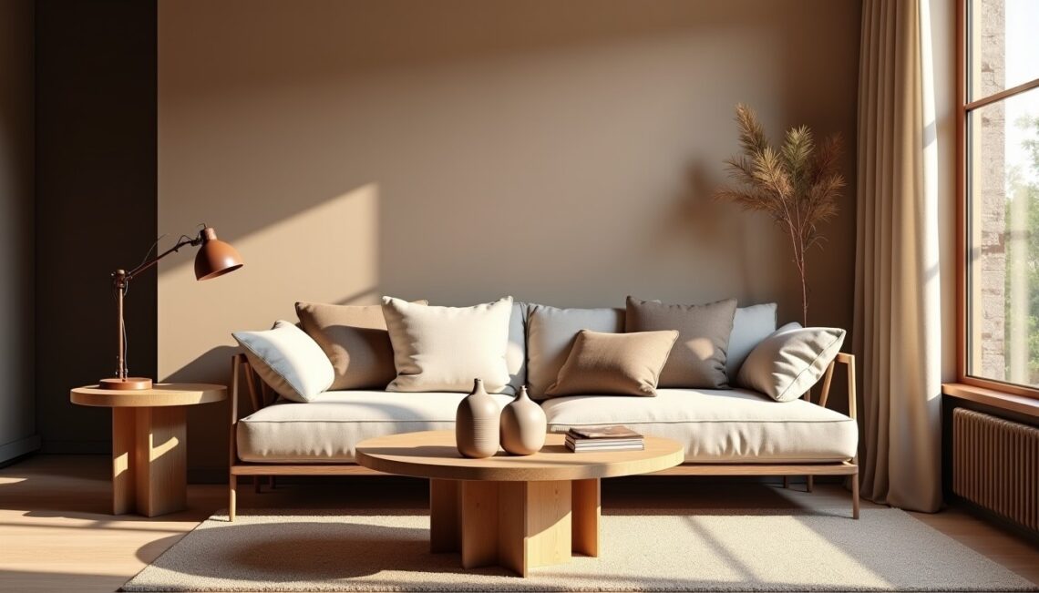 Inspirez votre intérieur : comment associer taupe et lin pour une déco à la fois chaleureuse et raffinée