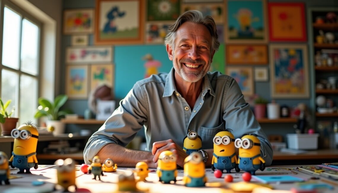 Pierre Coffin : de la folie créative des Minions aux coulisses d’Hollywood, le retour du maître du chaos jaune